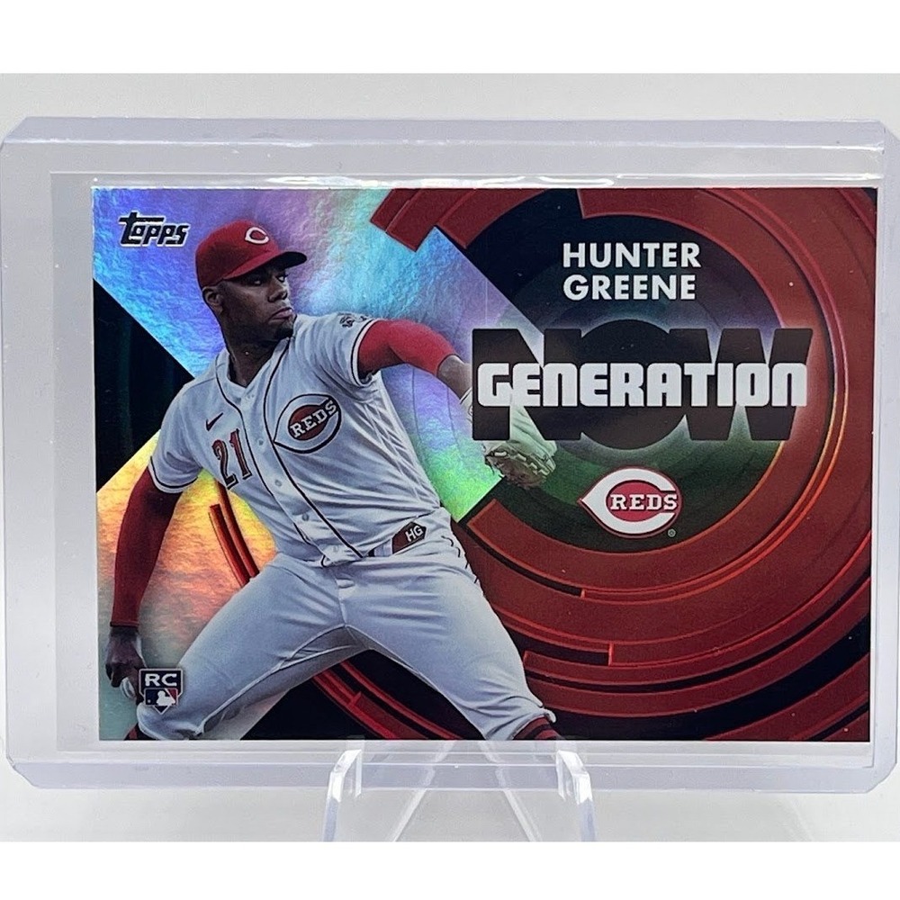 Hunter Greene Generation Now 2022 Topps GN-64‎ MLB Cincinnati Reds